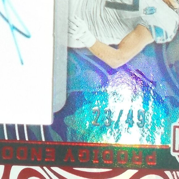 2024 Panini Football Illusions Sam LaPorta Prodigy Endorsments Autograph 23/49 - Picture 2 of 3